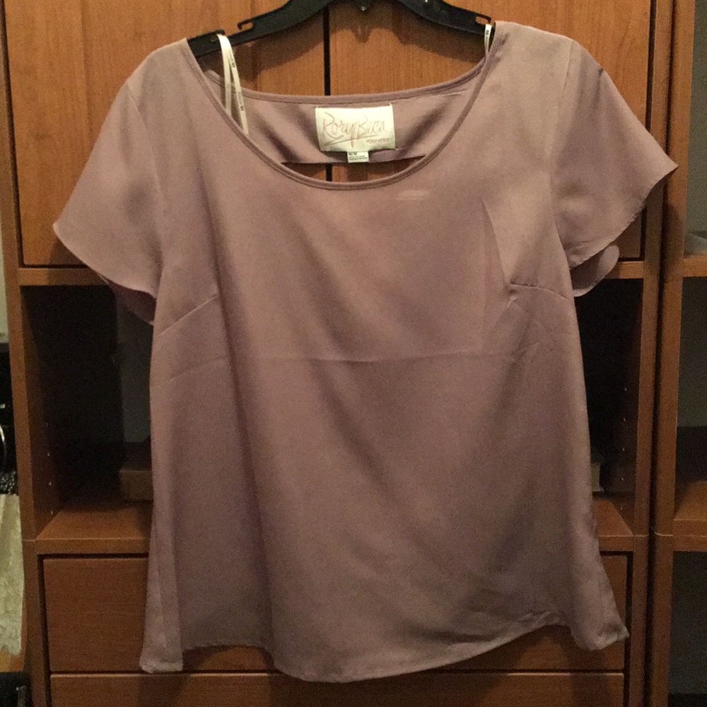 Rory Beca open back shirt